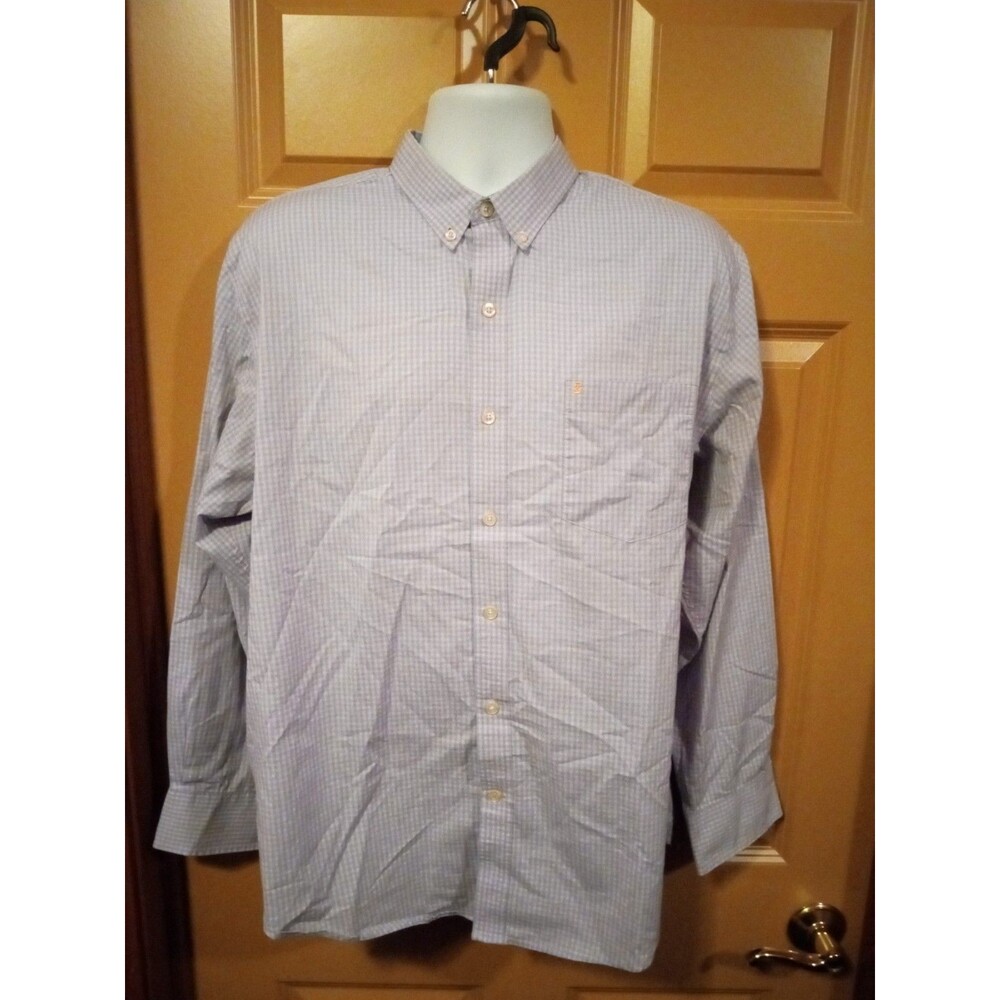 Mens IZOD Button Down Shirt size Large